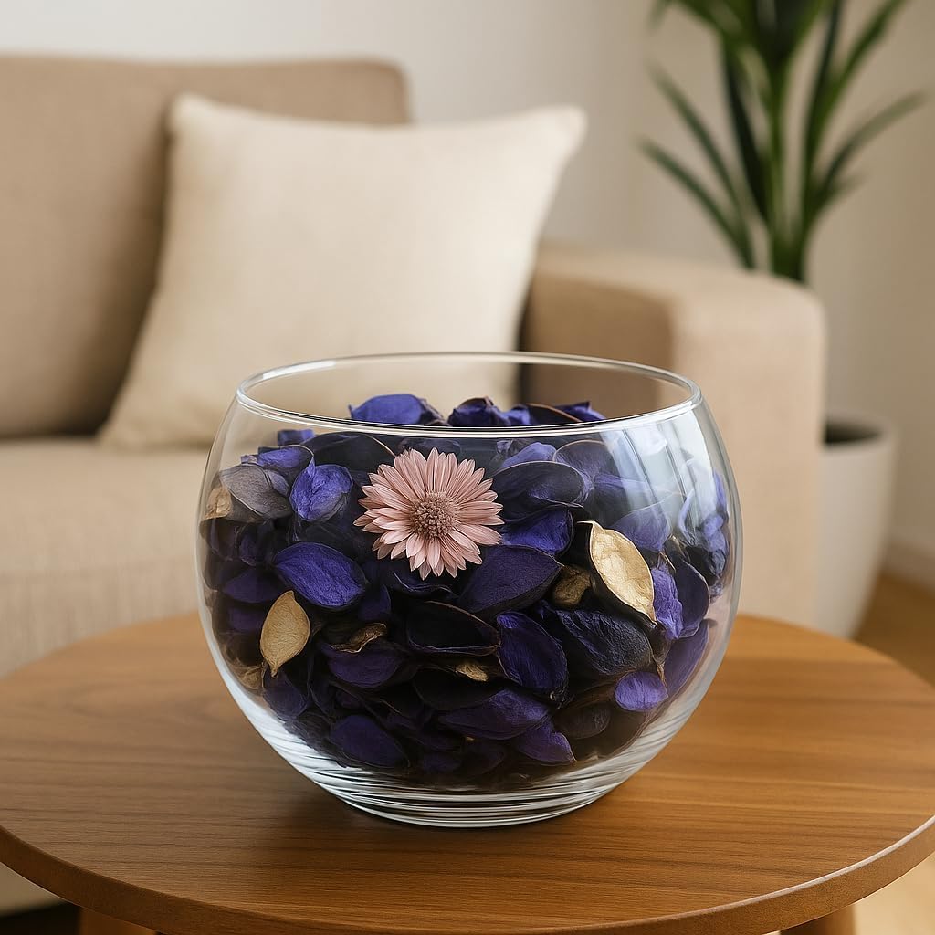 Potpourri 4 Pack Set – Dried Botanical Petals for Bowl or Vase Filler, Home Fragrance Décor – 4 Pouches, 70g Each (9.88 oz Total) (Lavender)