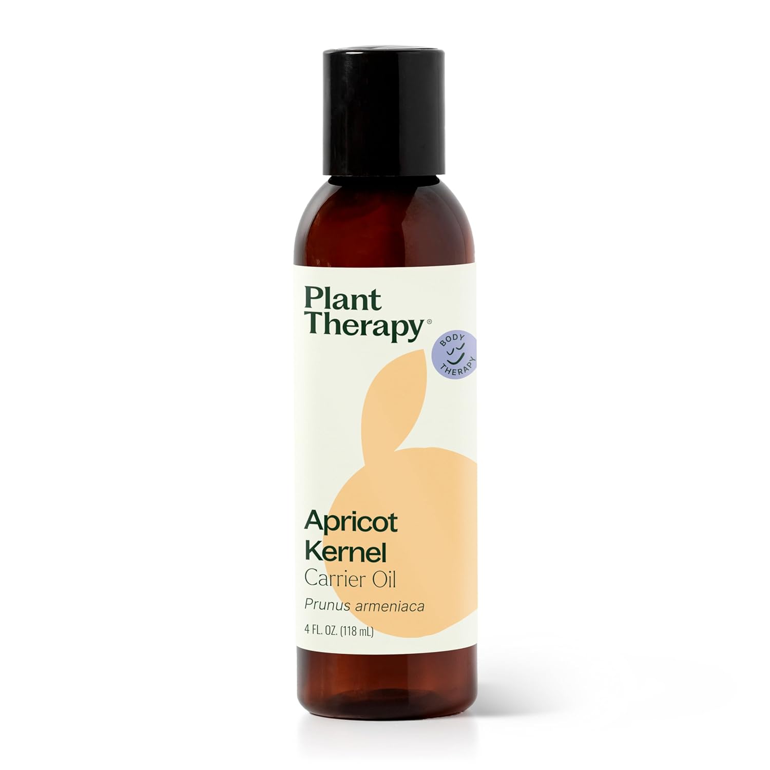 Plant Therapy Apricot Kernel Carrier Oil, 4 oz, Natural Base for Diluting Essential Oils, Use for Aromatherapy or DIY Massage