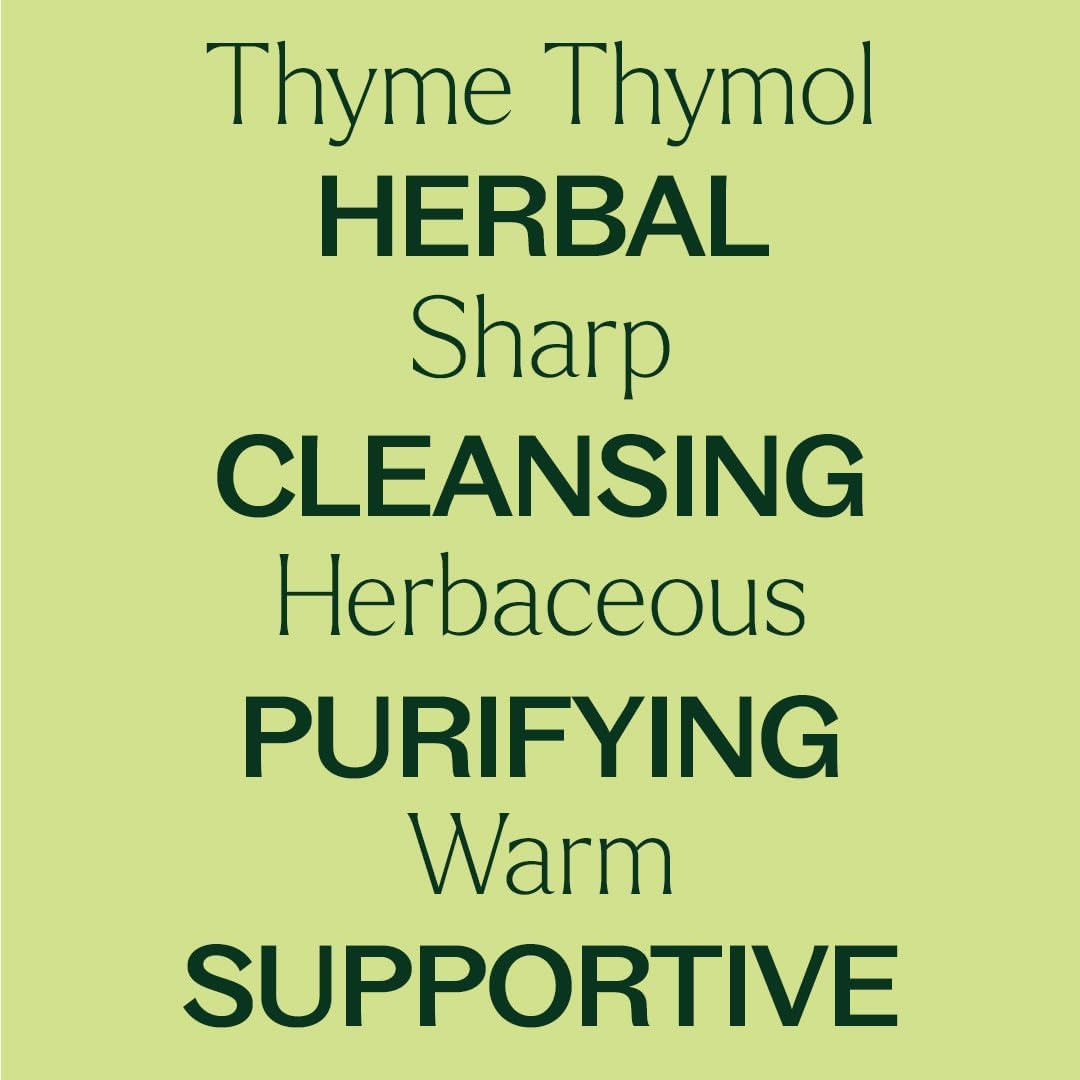 Plant Therapy Thyme Thymol Essential Oil 10 mL (1/3 oz), 100% Pure, Undiluted, Natural Aromatherapy for Immune Support and Digestive Relief