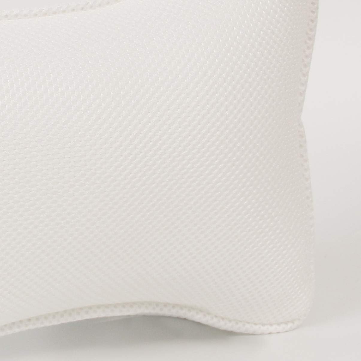 Bath Neck Pillow Bathtub Cushion Non- Slip Sponge Bathtub Pillow with Suction Cups Head Pillow Neck Shoulder Support Cushion for Home Hotel White Bath Back Pillow Bathroom Pillow