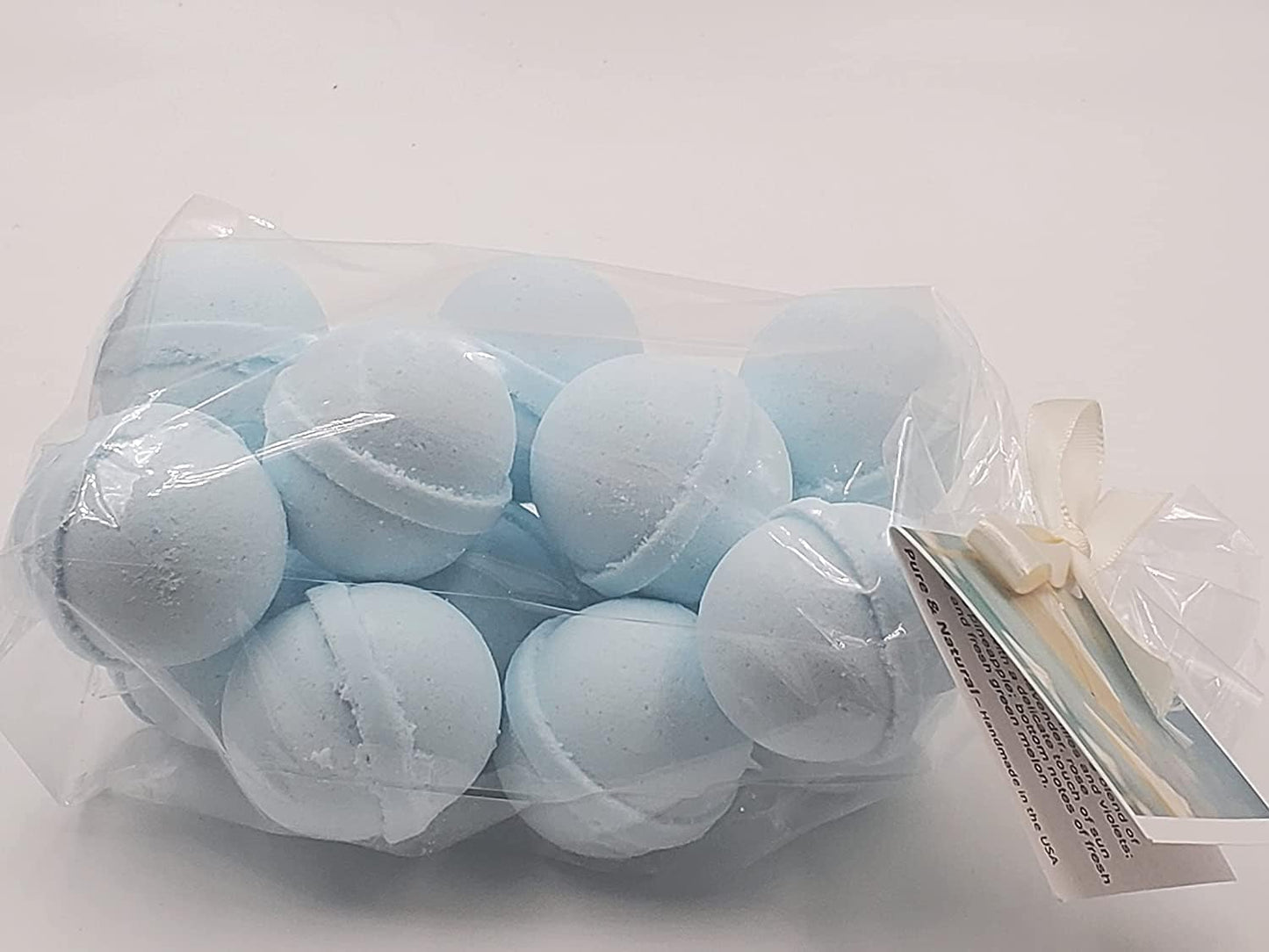 Spa Pure Cool Water Fizzies: Bath Bombs USA Made, Ultra Moisturizing with Shea Butter, Great for Dry Skin (14 Count) Pack of 1