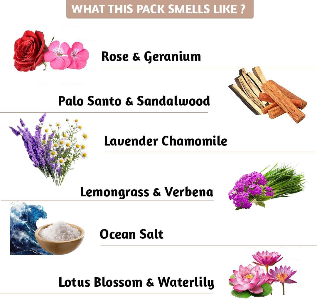 Folkulture Incense Sticks (240Sticks) | Pack of 12 Premium Incense for Graduation Gifts Yoga Meditation, Aromatherapy | Organic, Non Toxic, 45 Mins, Long Burning Palo Santo, Sandalwood, Insence-Sticks