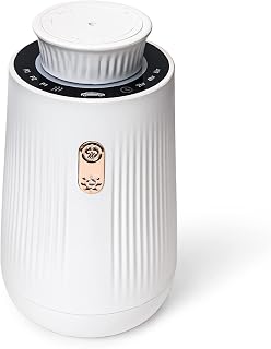 Car Air Freshener Spray Essential Oil Diffuser, Small Portable Rechargeable Aroma Diffuser, Mini Waterless Fragrance Diffuser for Car, Office Home Aromatherapy White