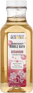 Aura Cacia Comforting Geranium Bubble Bath, 13 Ounce