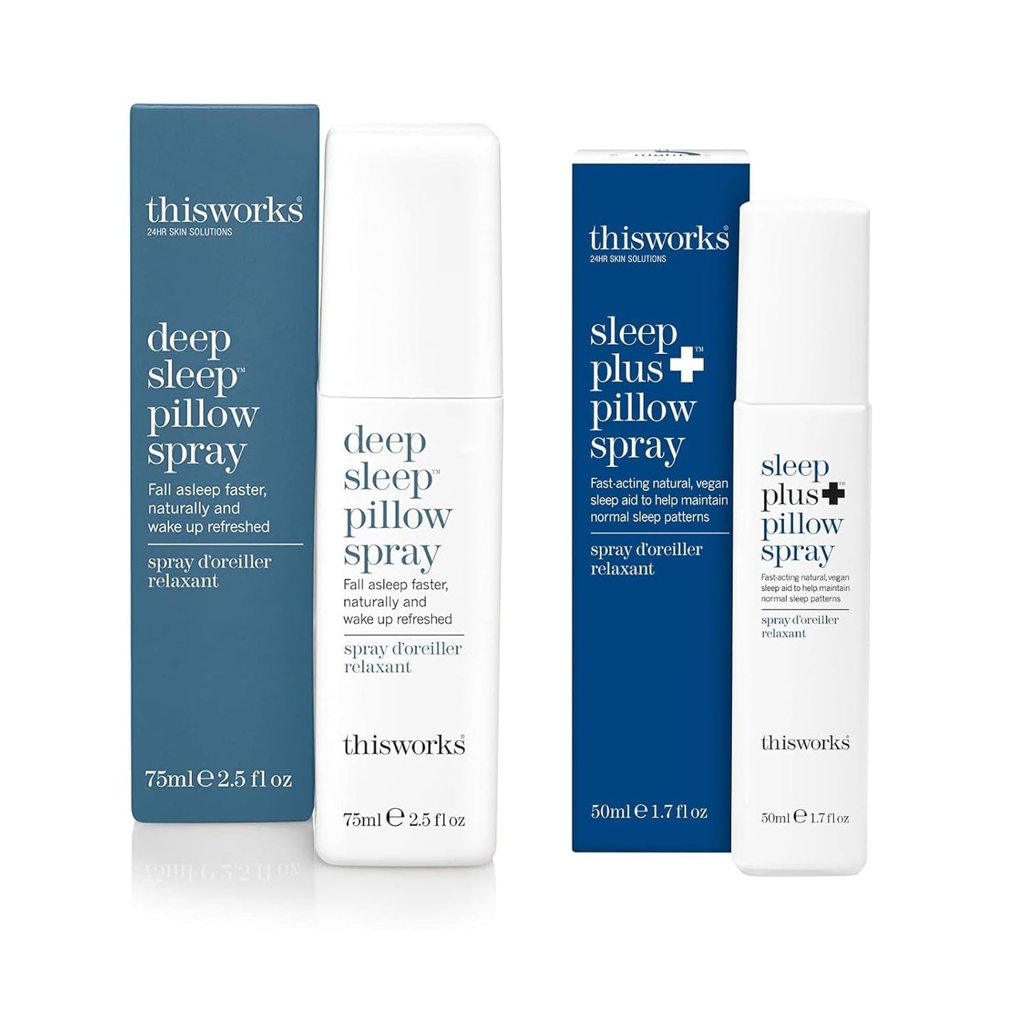 This Works Deep Sleep Pillow Spray & Sleep Plus Pillow Spray