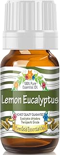 Pure Gold Essential Oils - Lemon Eucalyptus Essential Oil - 0.33 Fluid Ounces