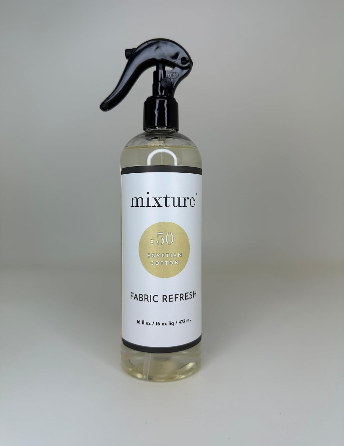 Mixture No. 50 Egyptian Cotton Fabric Refresh Spray – Soft Cotton Fresh Room & Fabric Spray, 16 oz