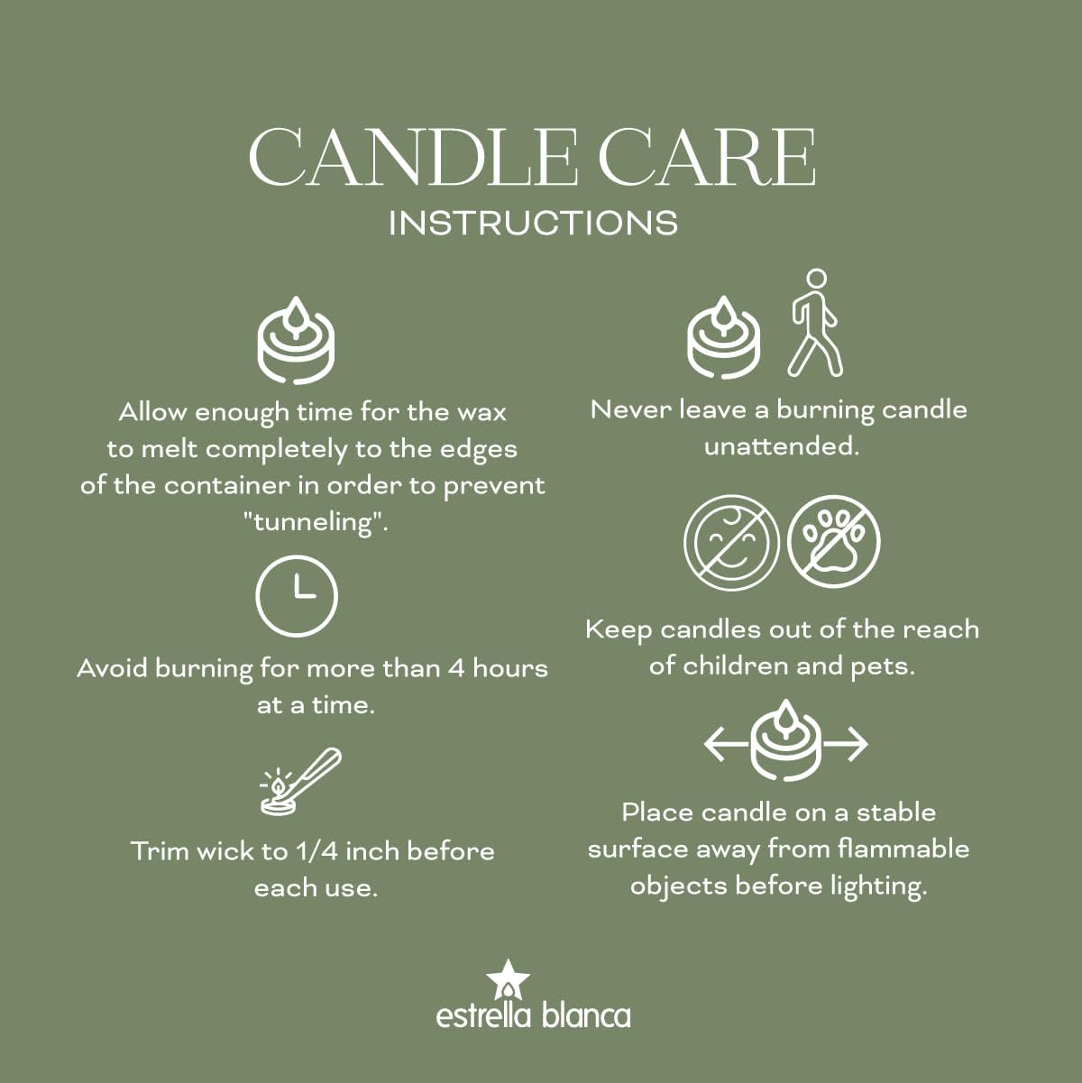 Citronella Lavender Candles - Citronella Scented Pillar Candle Ivory - 3x6 inch - 3 Pack - Long Lasting Burn Outside Candles for Garden Yard Balcony, Summer Camping