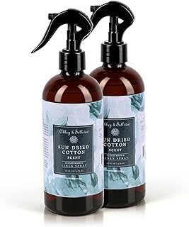 Abbey & Sullivan Linen Spray, Sun Dried Cotton, Pack of 2, 16 oz