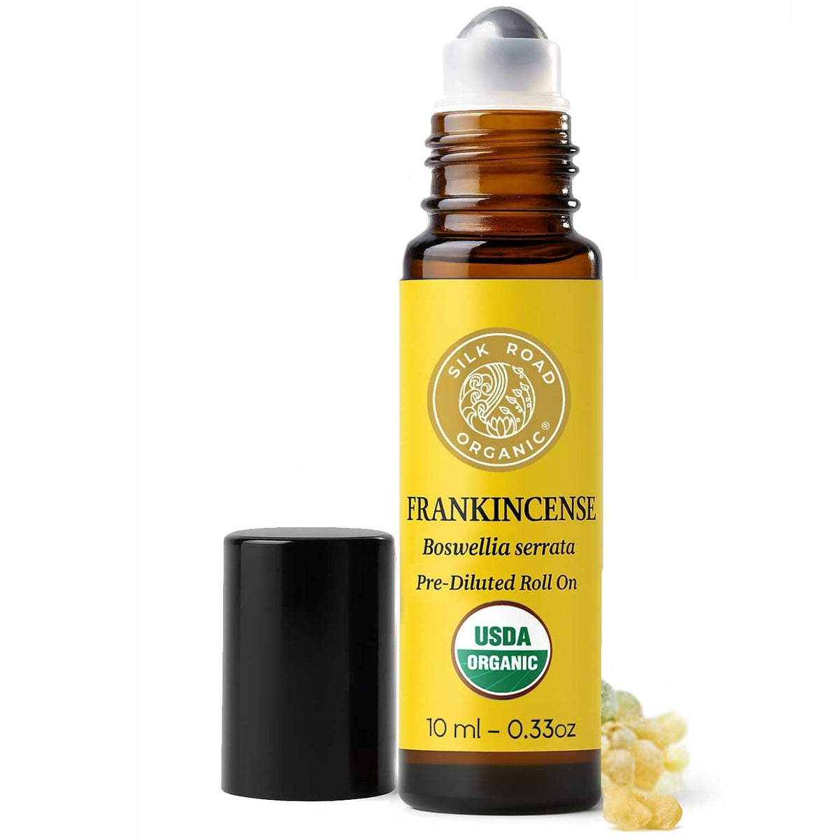Silk Road Organic Frankincense Serrata Essential Oil Roll on