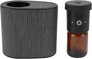 Generic Essential Oil Diffuser Smart App Control Waterless Leakproof Portable Scent Diffuser for Home Office Car, 60ML, Low Noise Design, ABS + Alloy Material, for Bedroom Living Room Office Car