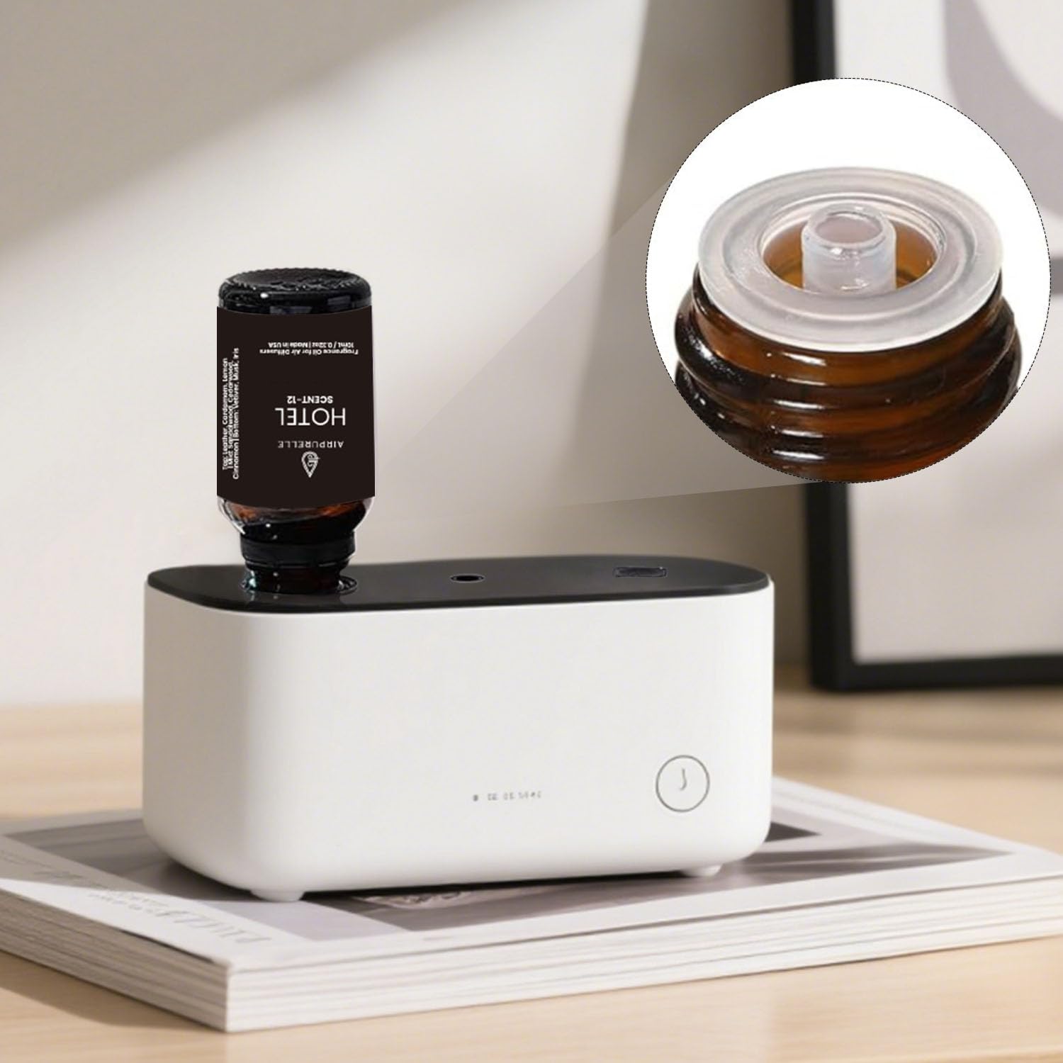 AirPurelle Hotel Diffuser Oil Scent-12 Sumptuous Leather Warm Sandalwood Iris Fragrance Oil for Ultrasonic and Waterless Diffusers DIY 2 Pack (2 * 0.34 fl oz) My Way Scent