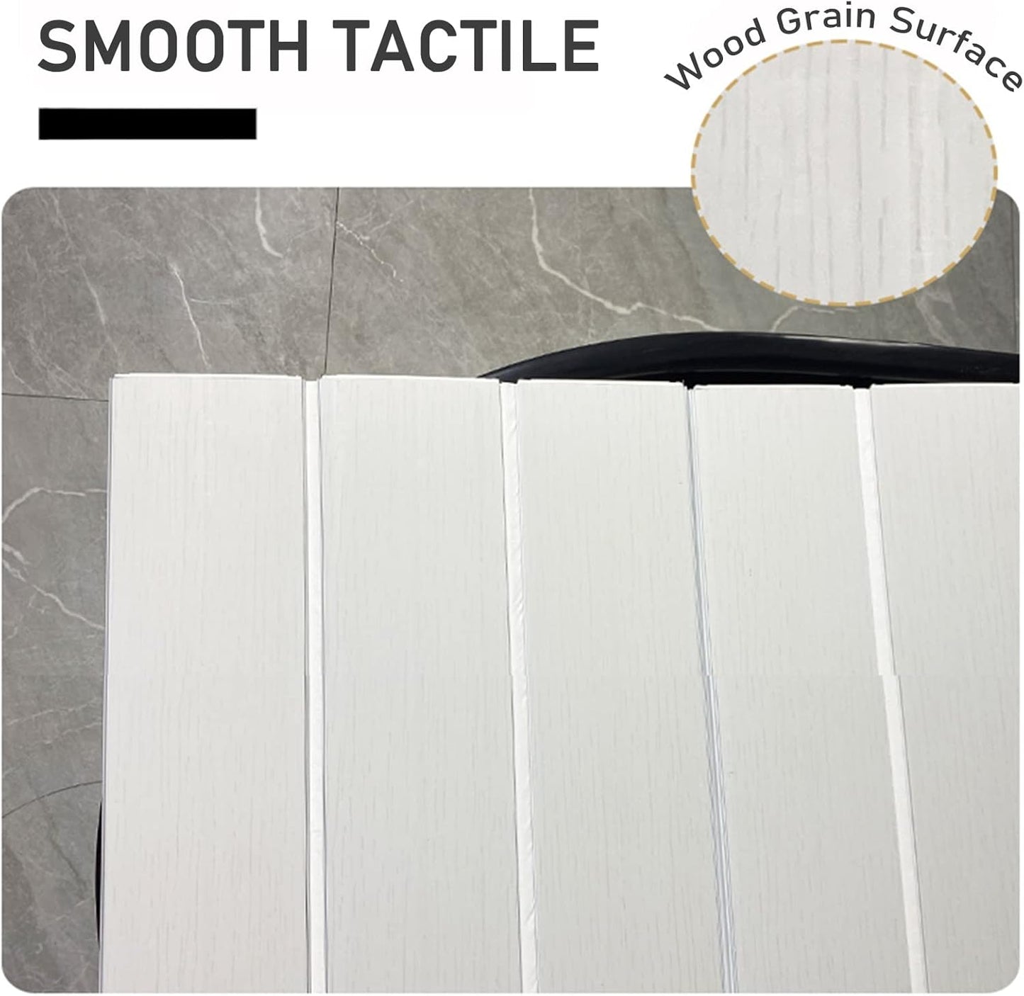 Durable PVC Bathtub Cover Caddy Tray - Foldable Dust-Proof Board (70x160x0.6cm, White) | Stylish Bathroom Organizer & Protector for a Clean Bath Experience