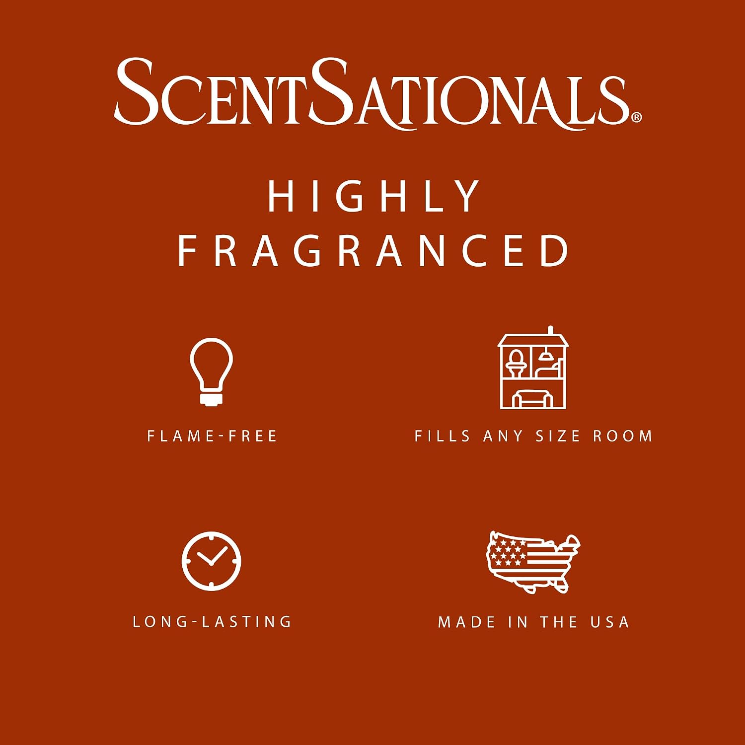 ScentSationals Pumpkin Spice Scented Wax Melts - Pumpkin, Cinnamon, & Clove, 10oz (24 Cubes)