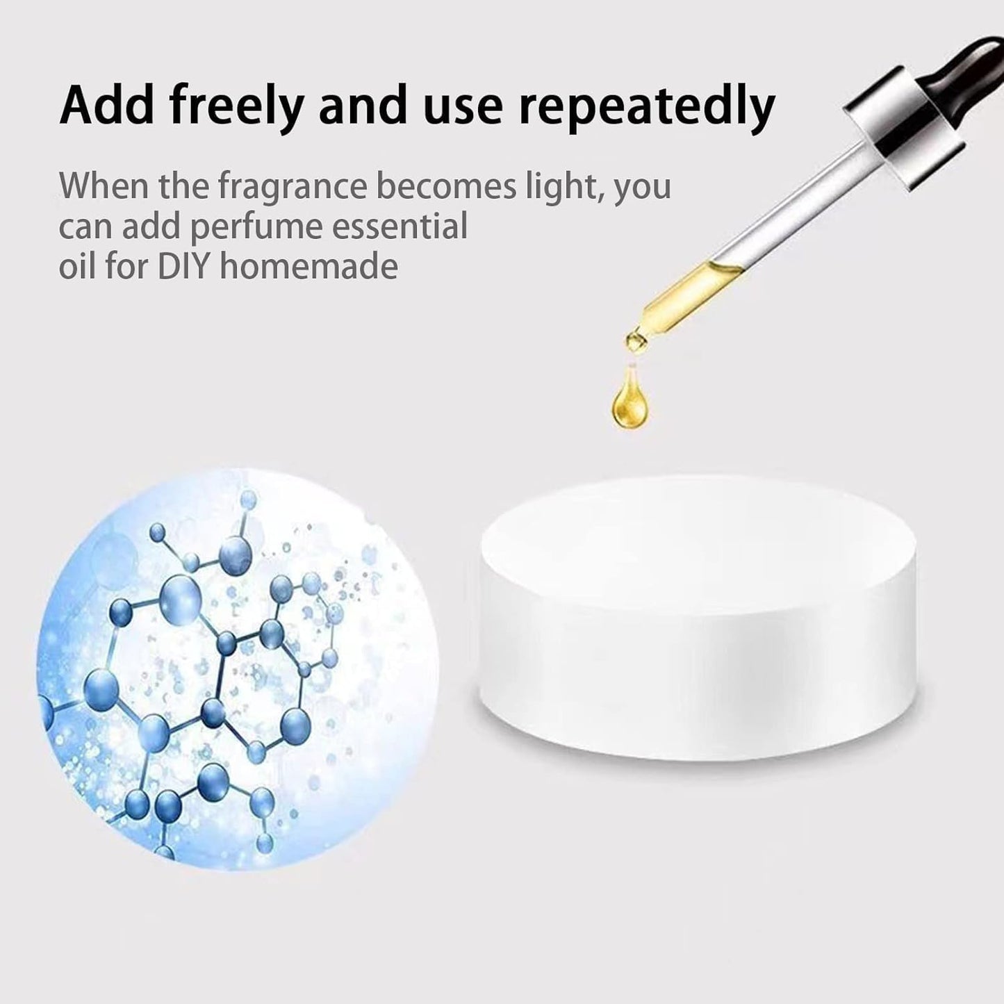 Car Air Freshener Refills, 30 Pcs Individual Package Car Air Vent Clip Replacement Pads Solid Fragrance Scent Air Freshener Refill Tablets (Lavender+Ocean+Cologne)