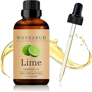 Lime Essential Oil 30ML - 100% Pure and Natural Oils for Aromatherapy Diffuser - 1 Fl Oz/Lime