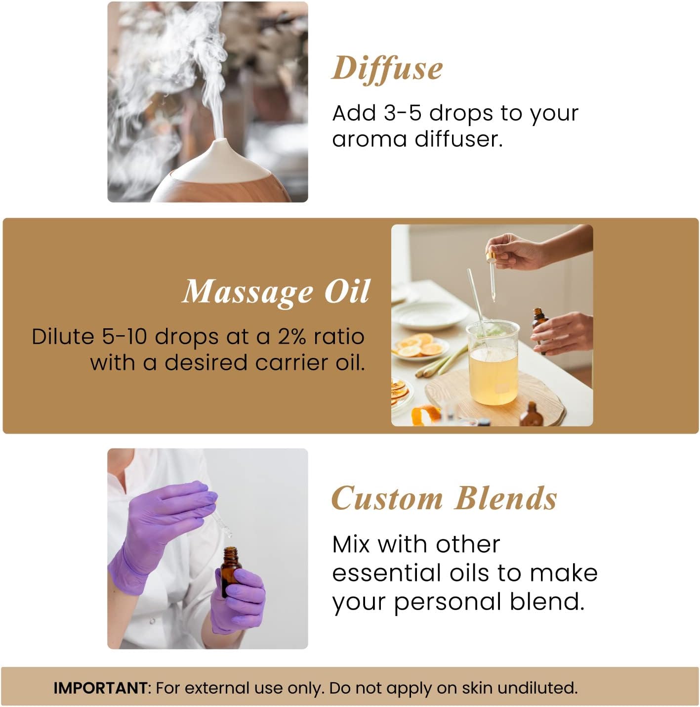 Handcraft Blends Bright & Centered Set: Frankincense and Lemon Essential Oils – (2 x 4 Fl Oz) – 100% Pure & Natural – for Diffuser, Aromatherapy, and DIY Projects