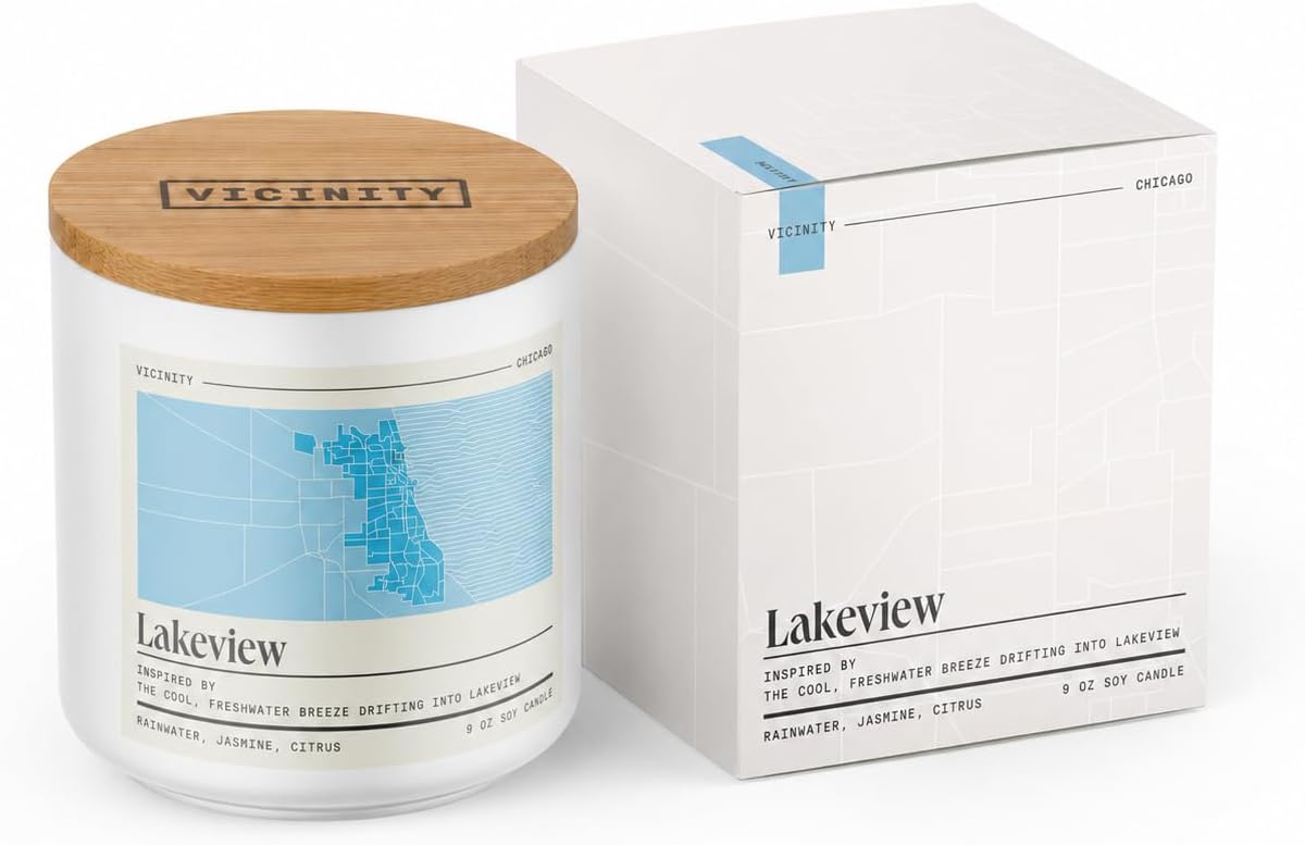 Vicinity Lakeview Chicago Candle