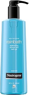 Neutrogena Rainbath Replenishing Shower and Bath Gel -Refreshing Body Wash with Moisturizing Formula for Soft Skin, Ocean Mist Scent, 32 fl. oz. (946 mL) Pump Bottle