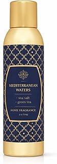 Room Fragrance Air Freshener Spray Concentrated Bathroom, Kitchen, Car, or Office Deodorizer, U.S.- Made by AP Fragrance (Mediterranean Water)
