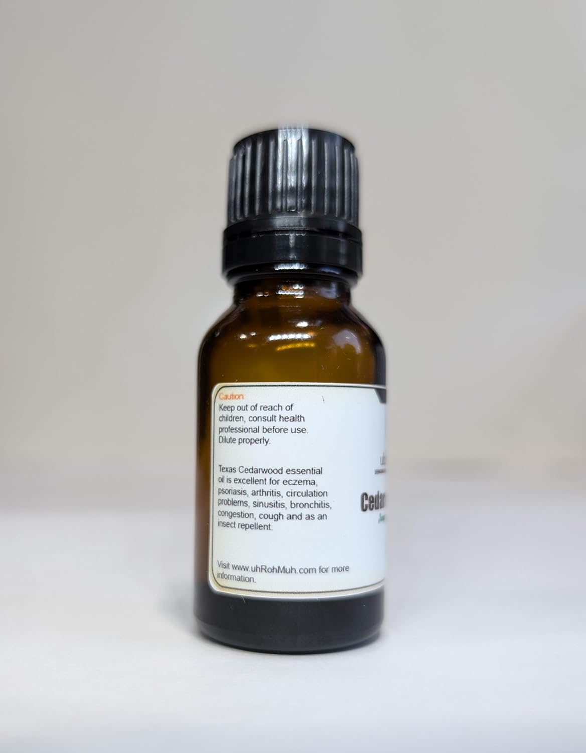 Cedarwood Essential Oil || Texas || Pure & Unadulterated || Therapeutic Quality || USA (15ml w/Euro Dropper)
