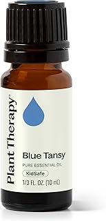 Plant Therapy Blue Tansy Essential Oil 100% Pure, Undiluted, 10 mL (1/3 oz), Herbaceous and Apple-Like Aroma, Great for Diffusers