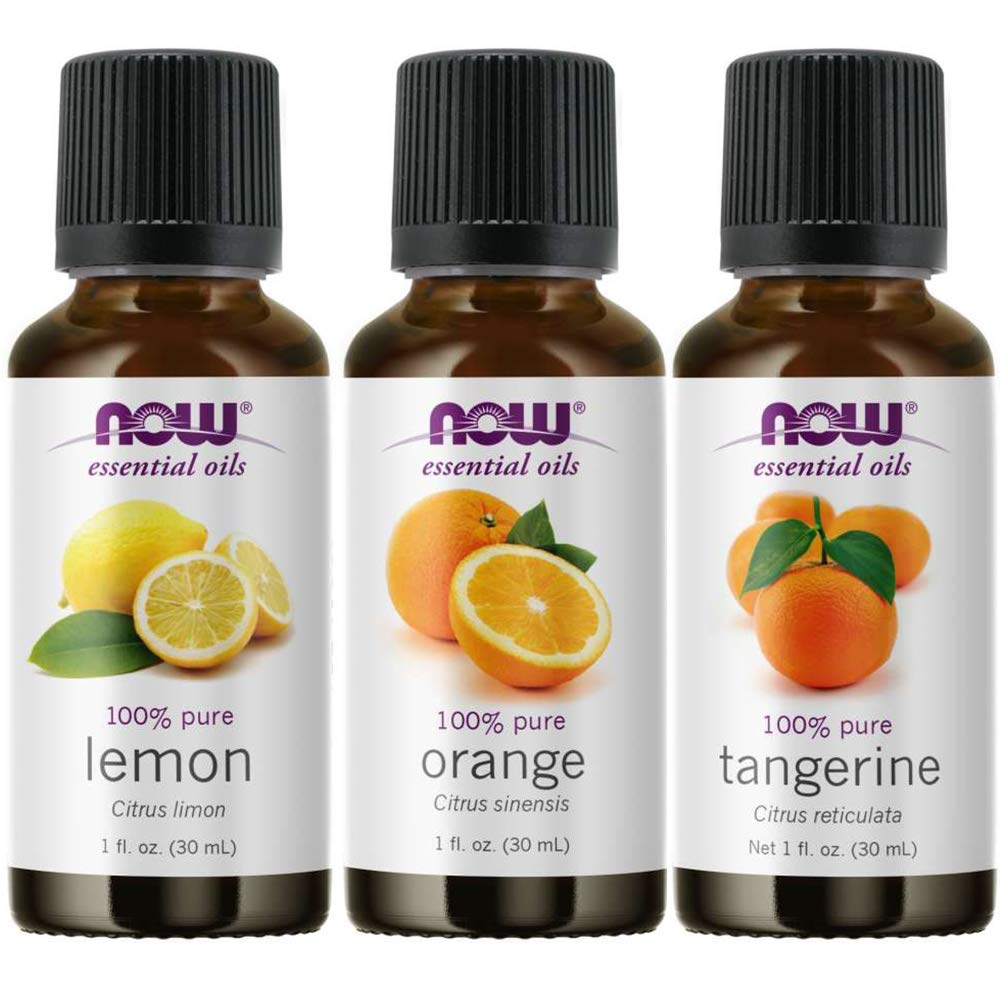 Now Foods 3-Pack Variety of Now Essential Oils Citrus Blend - Orange