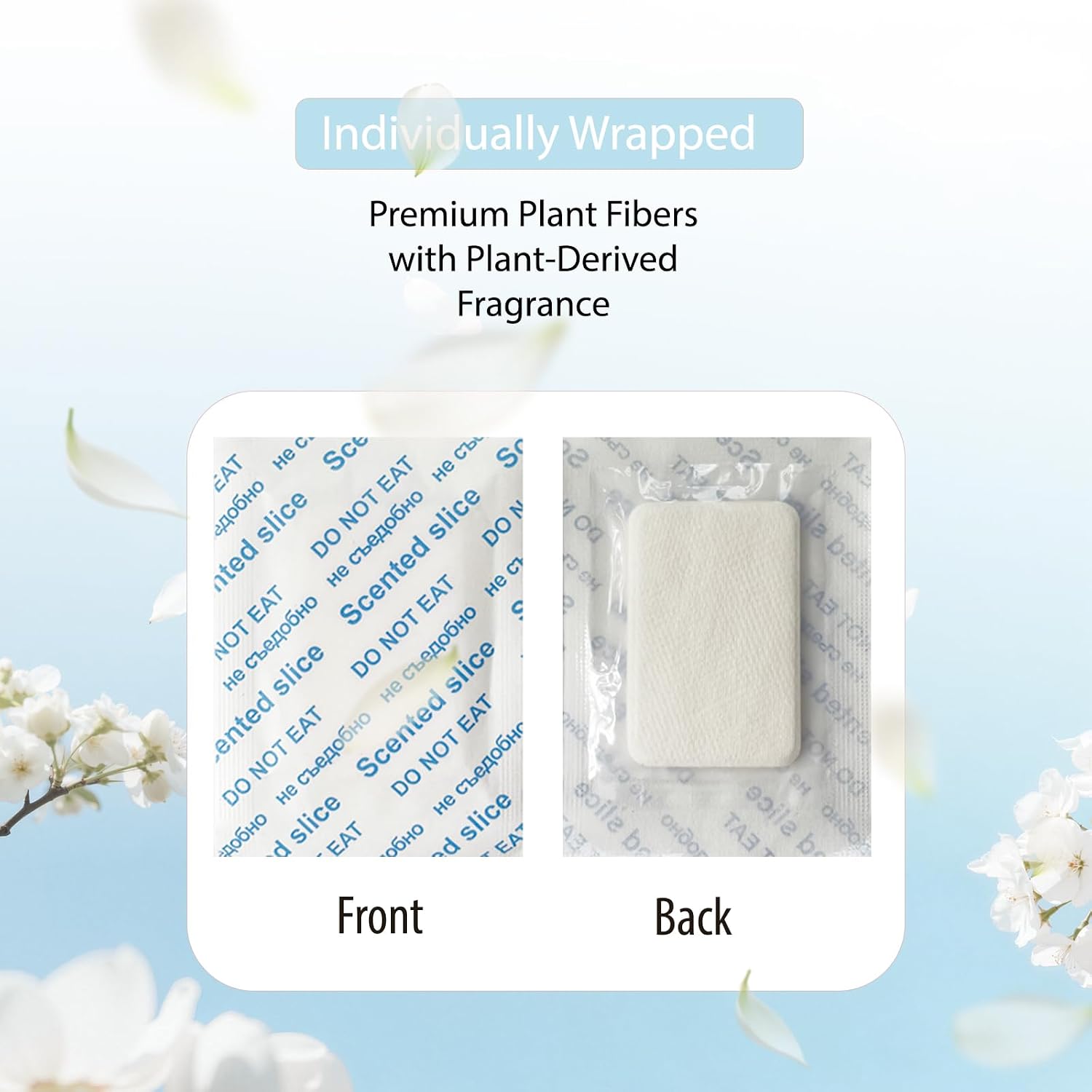 20 Pcs Closet Odor Eliminator Scented Sachets for Shoes, Closets, Dresser Drawers, Odor Elimination, Long-Lasting Freshness (Jasmine Scent)