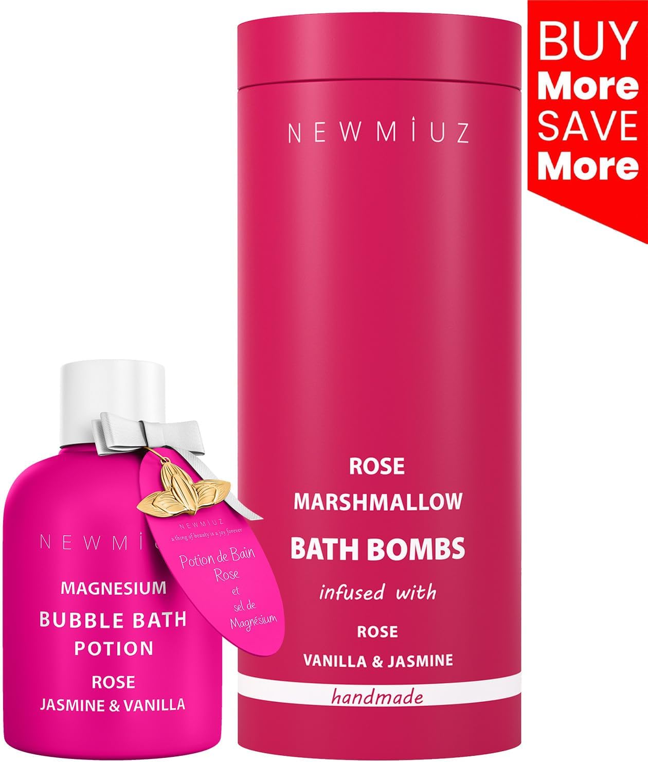 Luxurious Rose Scented Bath Set Pack of 2
