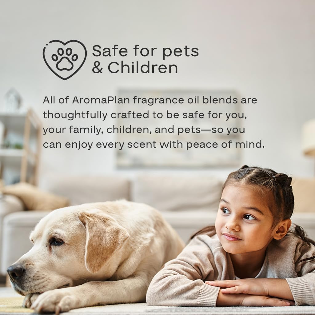 AromaPlan Hotel Scents Lifestyle Air 5 Fl Oz (2 Pack), Luxury Aroma & Hotel Fragrance Diffuser Oil- Hotel Diffuser Oil for Aromatherapy- USA Made, Bigger Bottle, Bolder Aroma & Longer Lasting