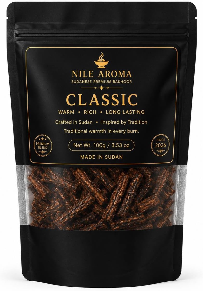 Oud Bakhoor Incense Classic 100g – Sudanese Authentic Incense, By | Nile Aroma