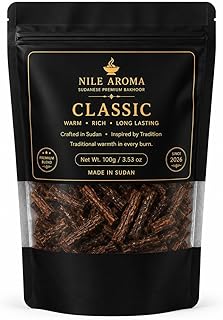 Oud Bakhoor Incense Classic 100g – Sudanese Authentic Incense, By | Nile Aroma