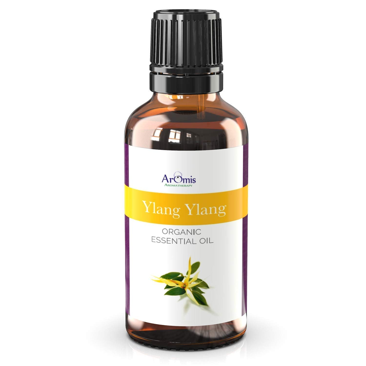 ArOmis Ylang-Ylang Essential Oil - 100% Pure Therapeutic Grade - Undiluted, Premium Oil - 150 Micron Filtered, Perfect for Aromatherapy Diffusers (30ml / 1 fl oz)