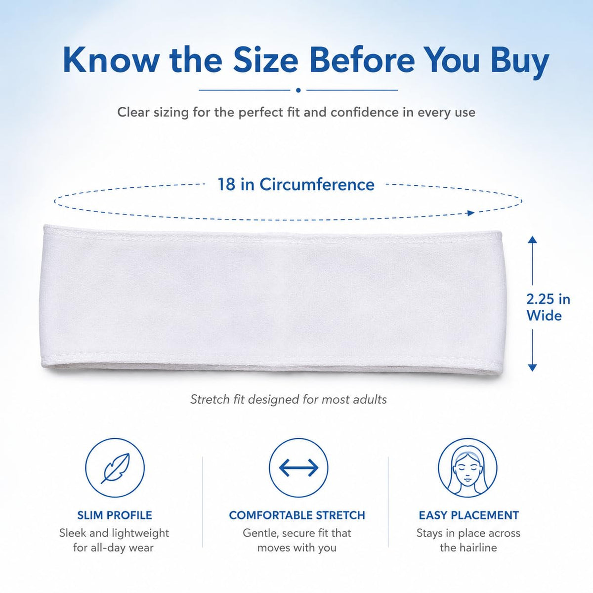 ForPro Disposable Headbands