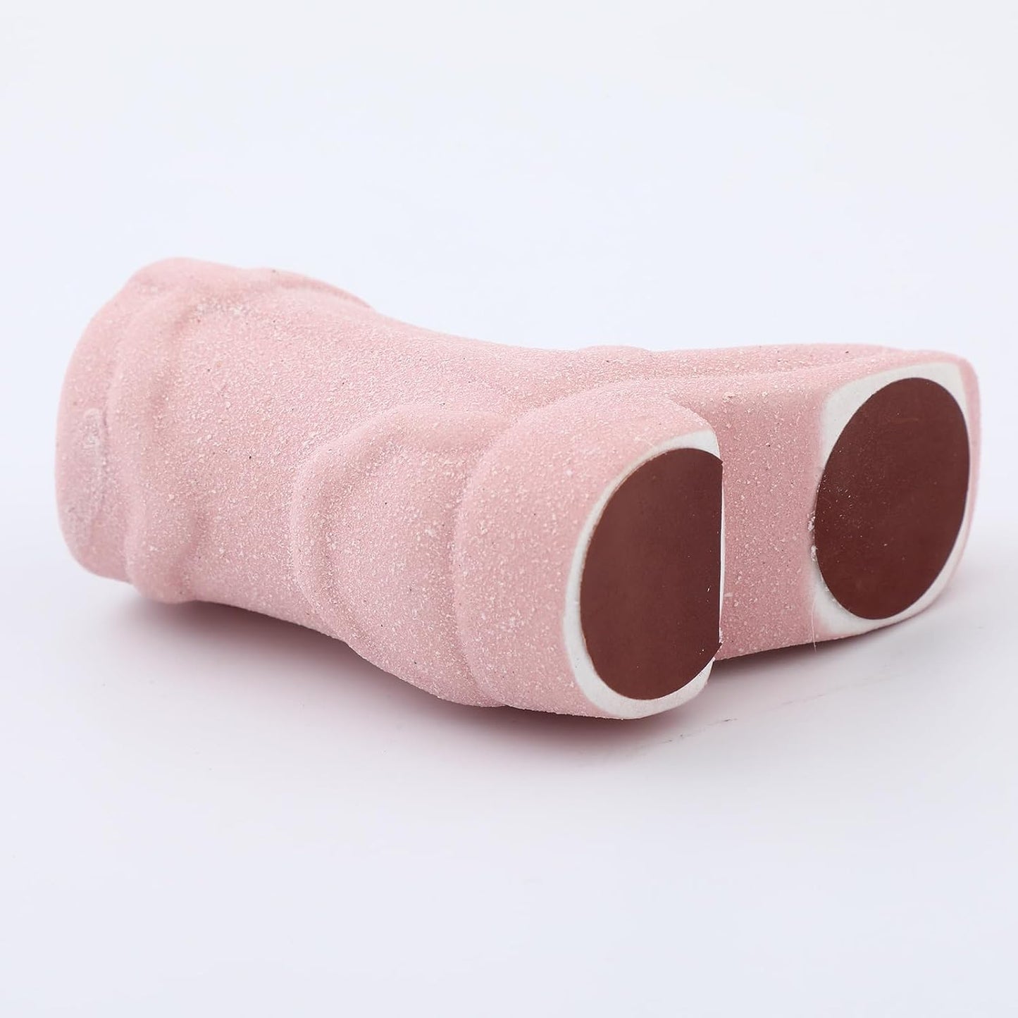 Ceramic Match Holder, Cute Boot Match Holder with Striker, Decorative Match Box, Small Match Jar Holder, Functional Matchstick Holder for Home Decor, Matches NOT Included(Pink)