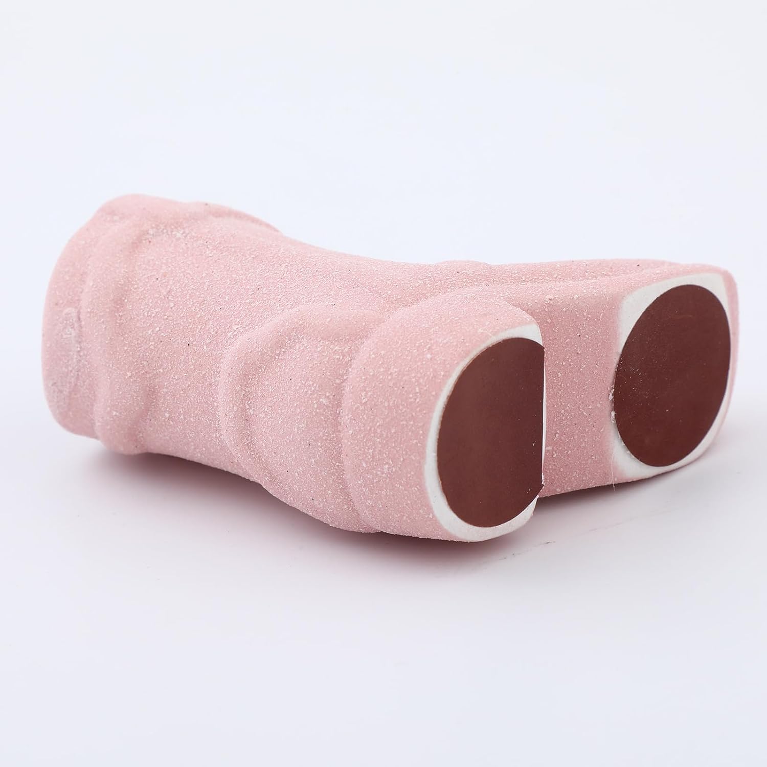 Ceramic Match Holder, Cute Boot Match Holder with Striker, Decorative Match Box, Small Match Jar Holder, Functional Matchstick Holder for Home Decor, Matches NOT Included(Pink)