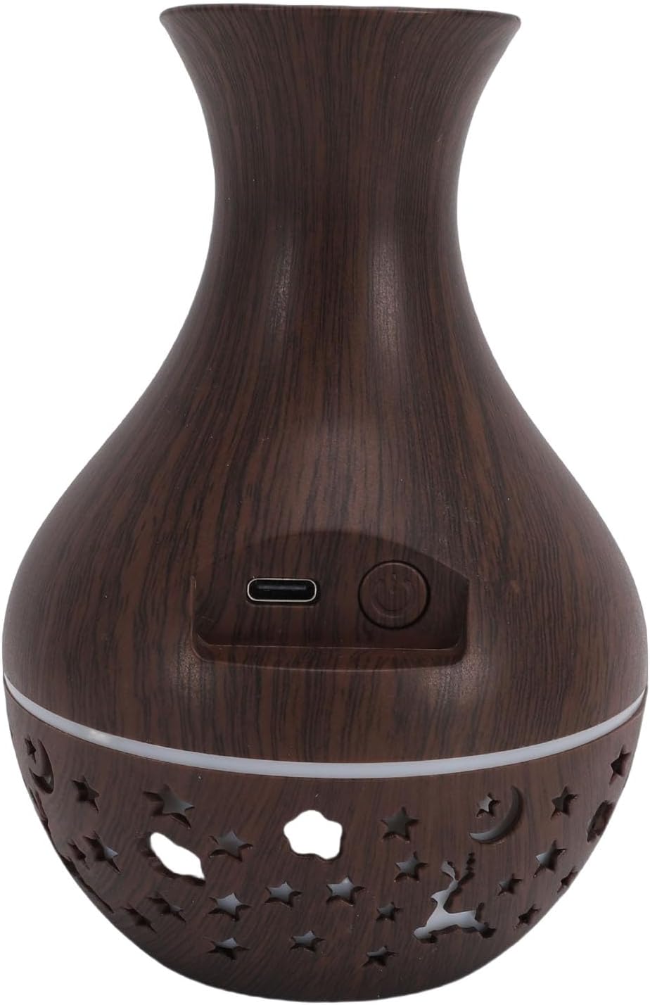 GOWENIC Mini Humidifier, 100ml USB Desktop Noiseless Humidifier Portable Essential Oil Diffuser with Colorful Light Aromatherapy Essential Oil Diffuser for Home Bedroom Office Yoga