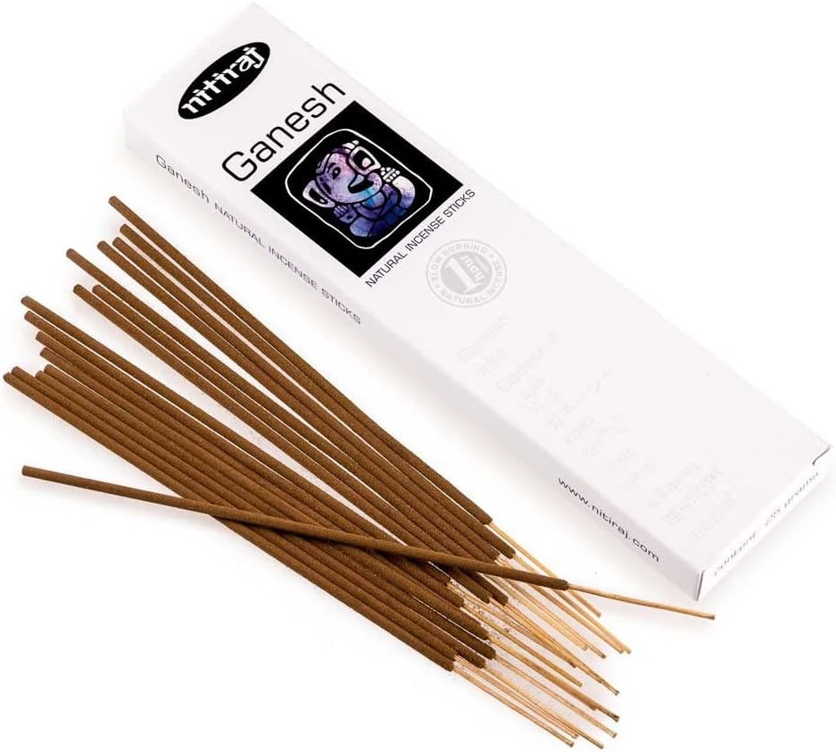 Nitiraj Platinum Natural Incense Sticks Slow Burning 1hr. 2Pack Prosperity