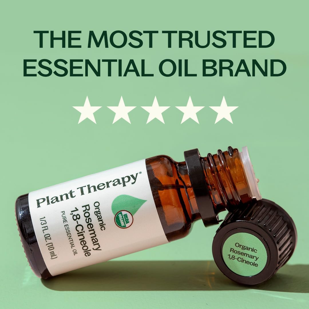 Plant Therapy Organic Rosemary Essential Oil 30 mL