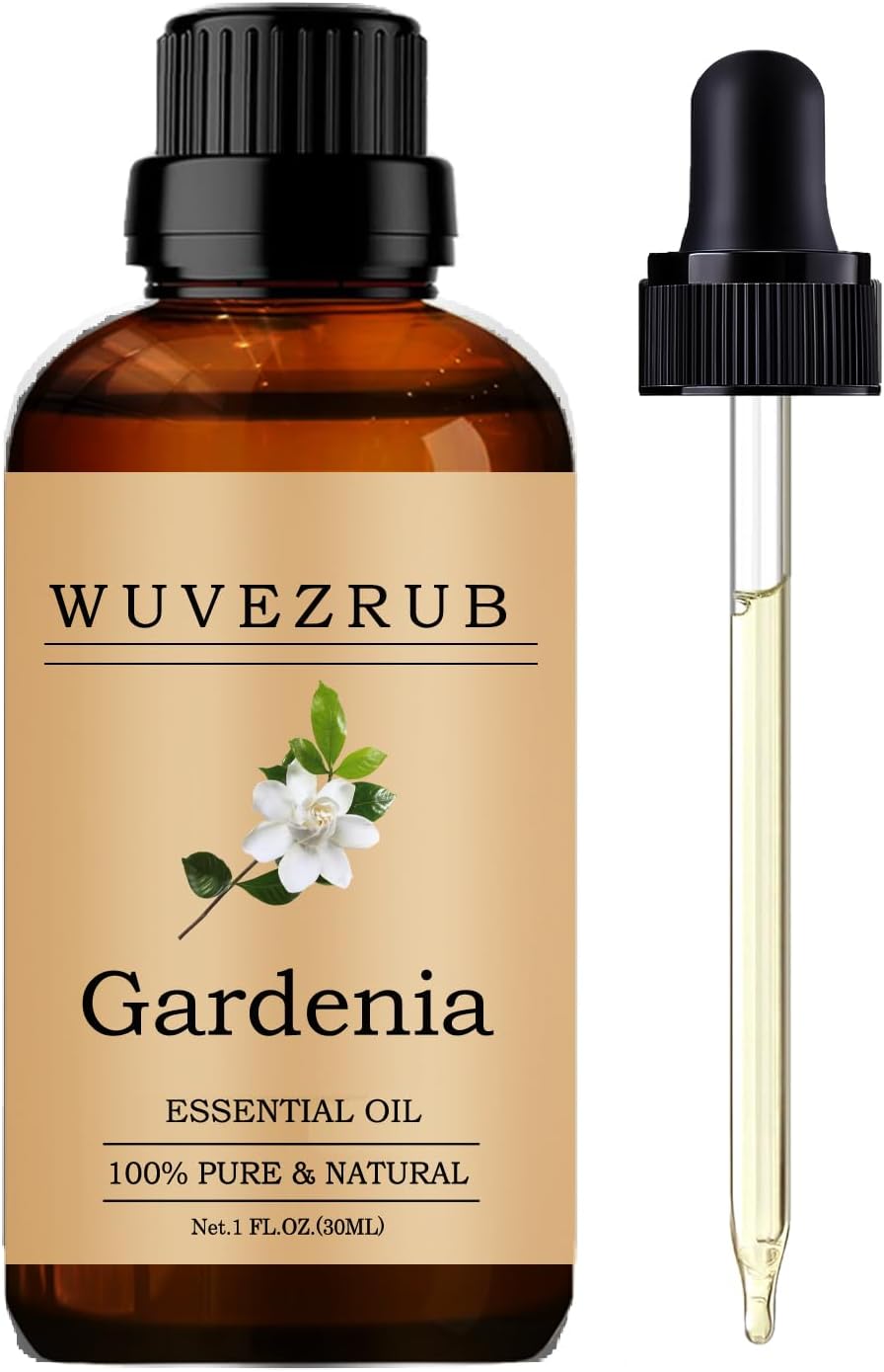 Gardenia Essential Oils, 30ML Pure and Natural Essential Oil for Aromatherapy Diffuser - Gardenia /1 Fl Oz