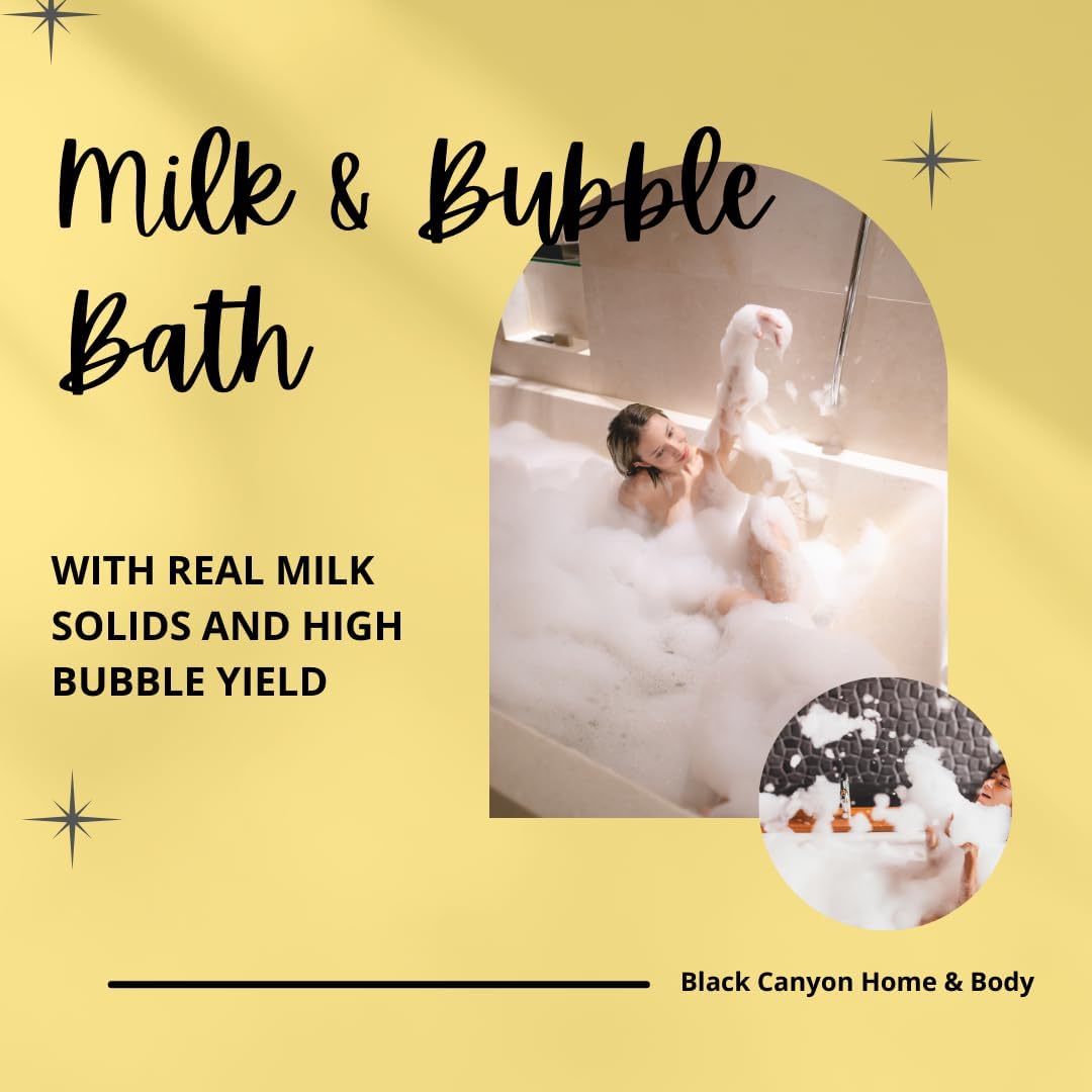 Black Canyon Bergamot Fig & Walnut Scented Milk & Bubble Bath, 12 Oz
