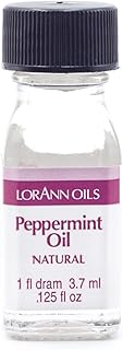 LorAnn Peppermint Oil SS Natural Flavor, 1 dram bottle (.0125 fl oz - 3.7ml - 1 teaspoon)