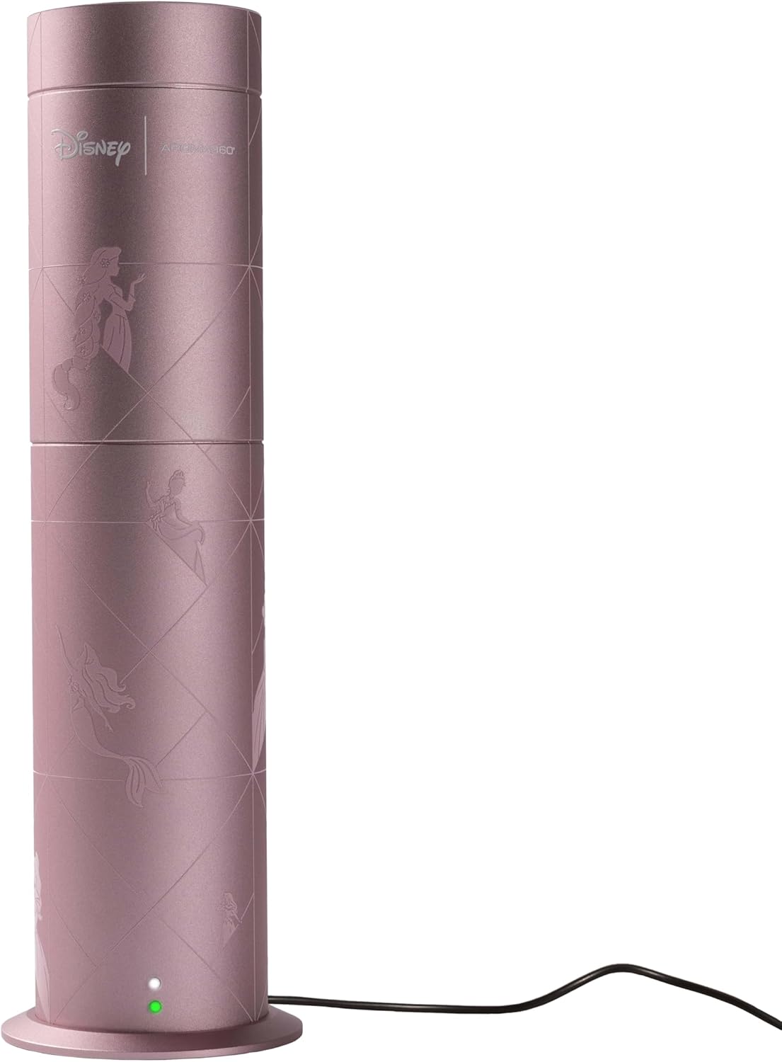 Aroma360 -Disney-Mini Pro Scent Diffuser-Aroma Diffuser for Essential Oils-Cold-Air Diffusion-600sq.ft. Coverage-Waterless Air Diffuser-Disney Princess Works Exclusively with Pro Pod Bottles