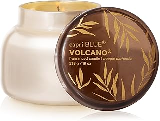 Capri Blue Autumn Glow Fall, Soy Wax Blend Luxury Candles,- Home Decor Gifts for Women & Men,Notes of Tropical Fruits & Sugared Citrus (Volcano, 19 Oz)