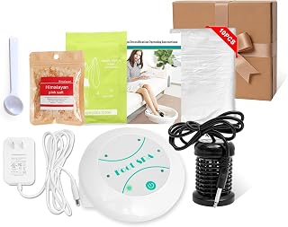 Ionic Foot Detox Machine Negative Ion Foot Bath Spa for Home Use Portable Toxin Removal Deep Cleanse Foot Spa Kit for Relaxation Tired Feet Relief