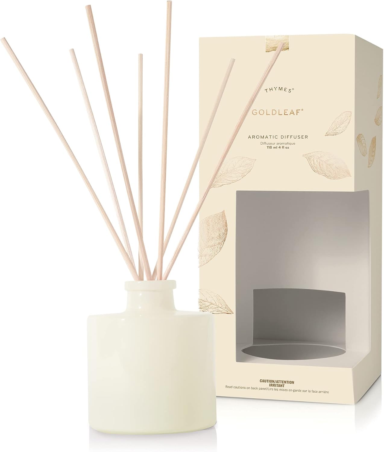 Thymes Petite Diffuser - 4 Fl Oz - Goldleaf