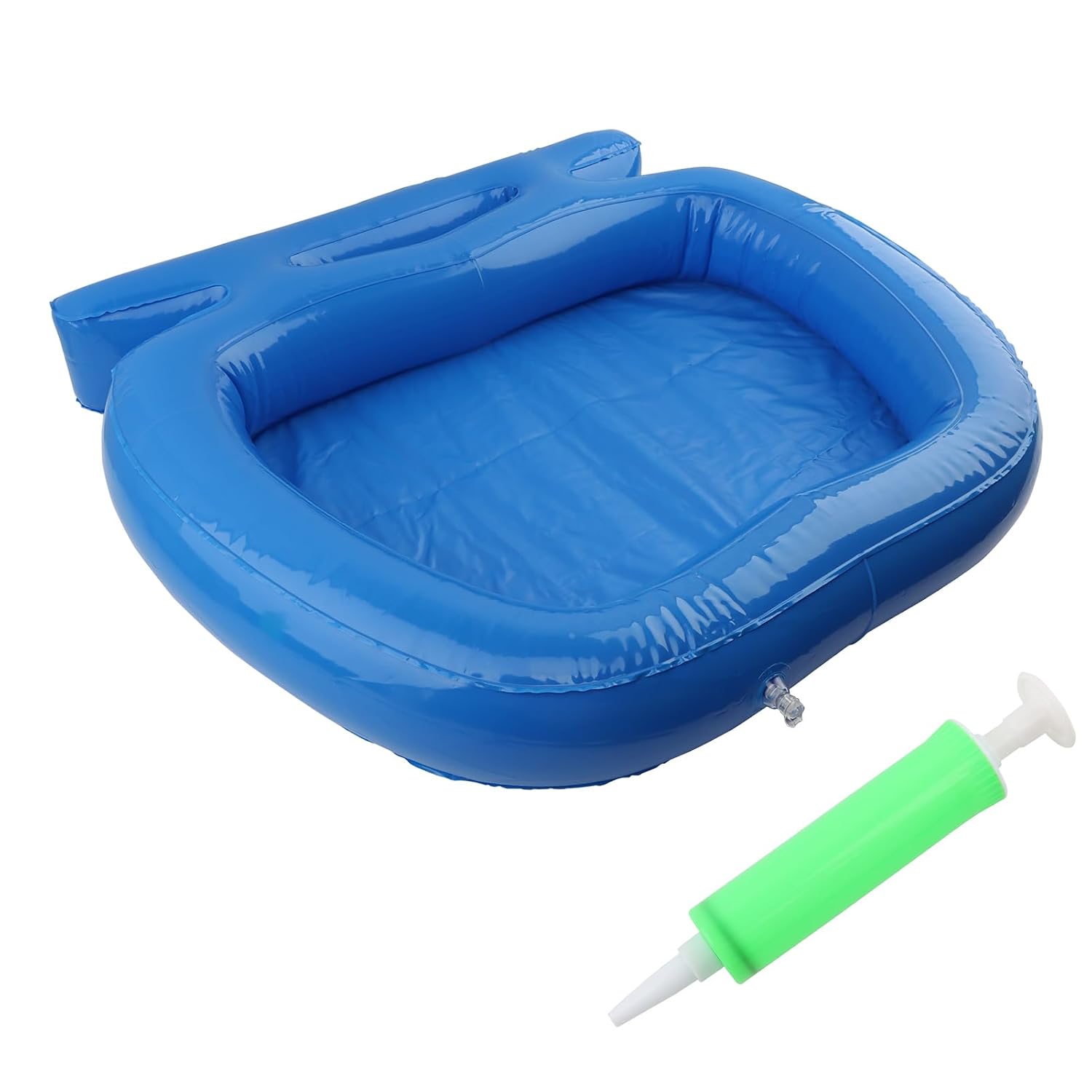 Inflatable Pool Foot Bath, Folding Foot Wash for Pool Entry Ladder