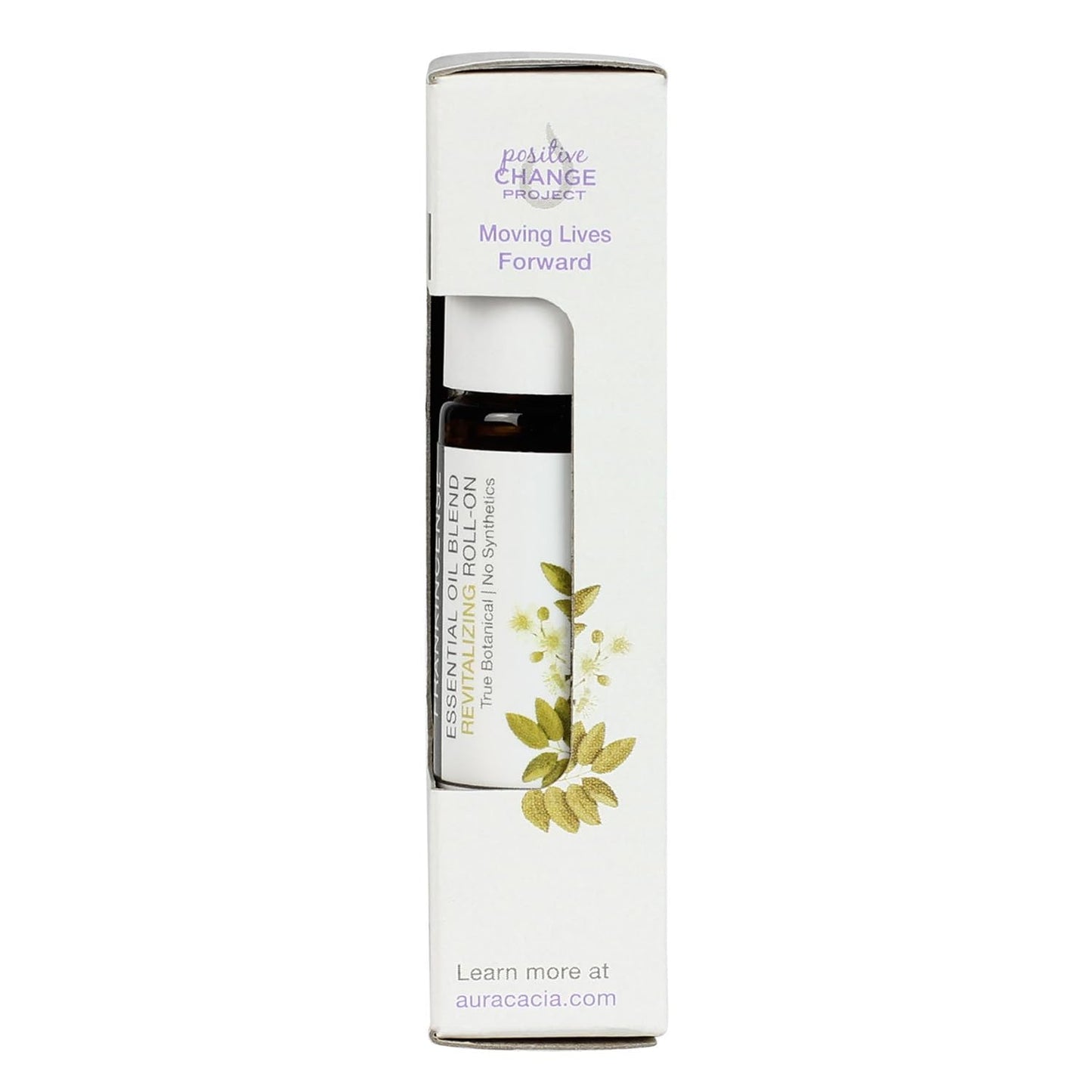 Aura Cacia Aromatherapy Roll-On | Revitalizing Frankincense | 0.31 fl oz. (4 Pack)