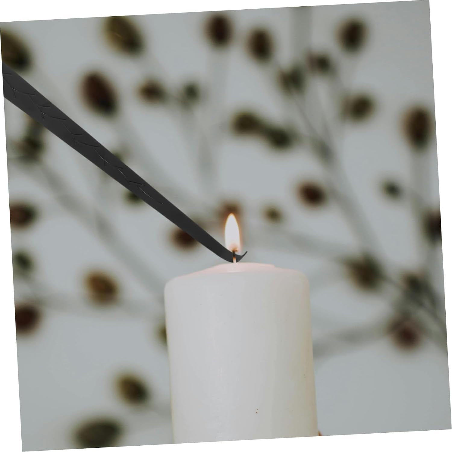 PRETYZOOM 2Pcs Black Candle Wick Hooks Set Snuffer Hook and Extinguisher for Safe Wick Flame Management Sturdy Accessory for Candle Lovers
