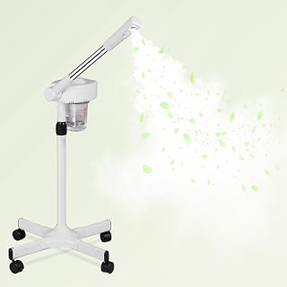 Nova Microdermabrasion Professional Facial Steamer On Wheels Ionic Ozone with Hot Mist Function Stand Facial Steamer for Personal Home Salon Spa Skin Cleaning #2